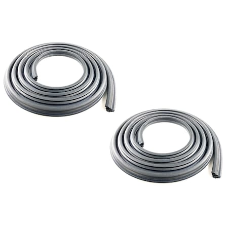 Fairchild Industries 0408 Ford F150 Extended Cab Door Seal On Body Front LHRH On Body, OEM7L3Z 1820708A7L3Z 1820709A KF3090